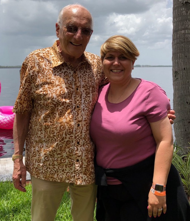 Dr Yasemin with George H. Ross